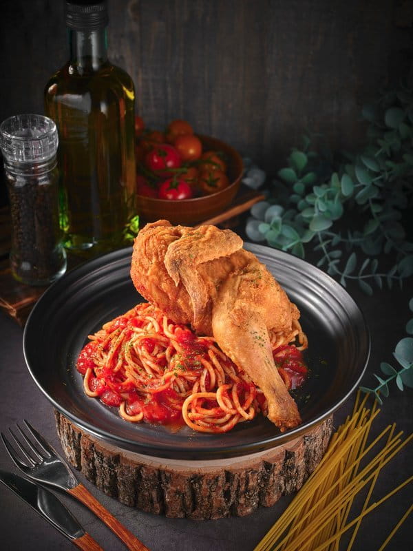 Half-Spring-Chicken-Spaghetti-Marinara